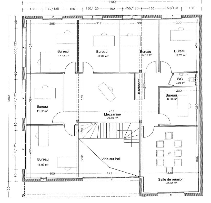 Bureau Fléville-devant-Nancy 315m² Vente bureau Fléville-devant-Nancy Meurthe-et-Moselle OVBUR2420177 10